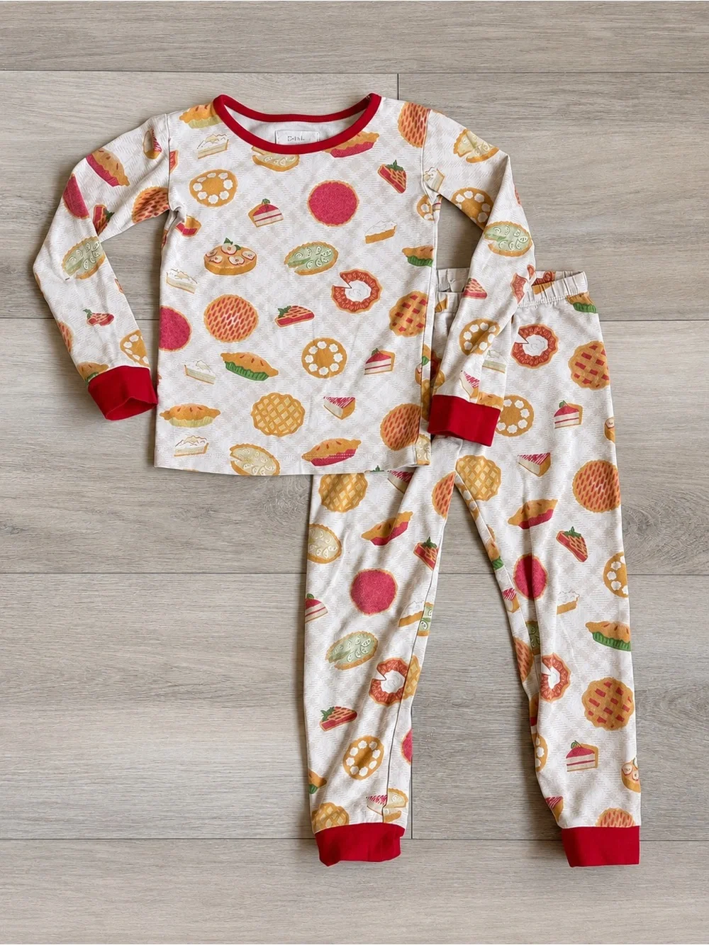 Kids 5-Pair Pajama Set - Assorted Patterns and BedHead, Free Birdees, Rosewood
